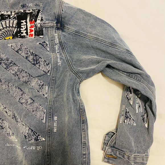 Off White Jean Jacket - Picture 6 of 7